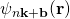 \psi_{n\bold k+\bold b}(\bold r)